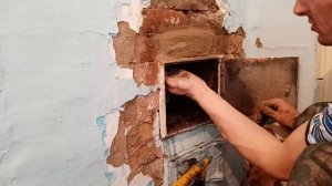 Ремонт печи в частном доме.