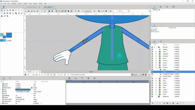 Advanced Synfig: Rigging & Animating A Character - PART 1