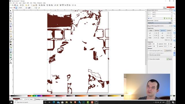 Multi Layer Color Stencil using Inkscape and Cricut Tutorial смотреть онлайн