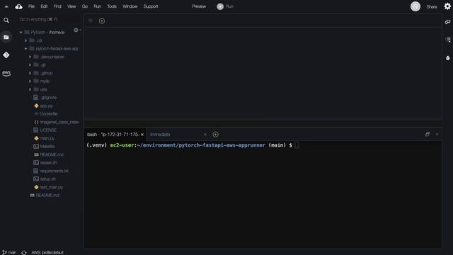 PyTorch FastAPI Deploy to AWS App Runner смотреть онлайн