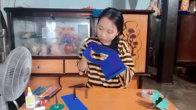 I will guide you to make extremely beautiful blue paper lanterns Part 6 смотреть онлайн