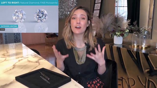MOISSANITE VS DIAMOND. What is moissanite? WHERE TO BUY! смотреть онлайн