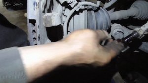 Замена рулевого наконечника Mitsubishi Pajero