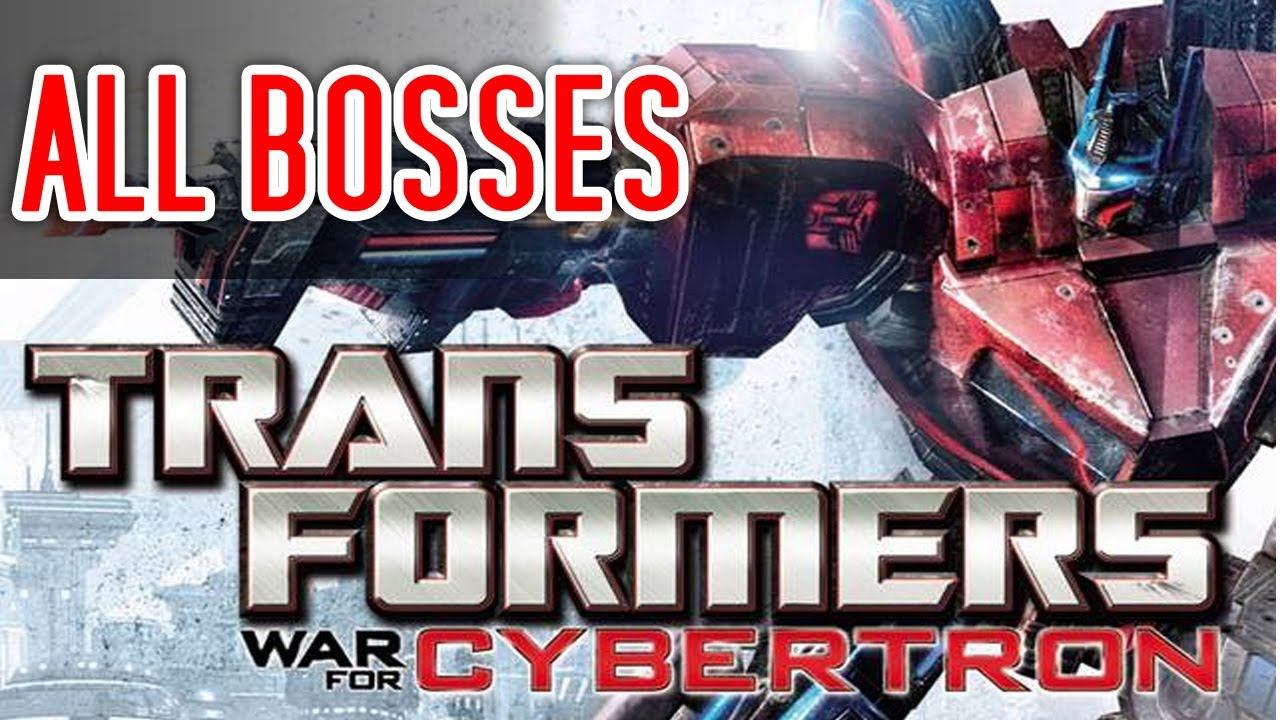 Transformers: War for Cybertron - All Bosses (PS3) смотреть онлайн