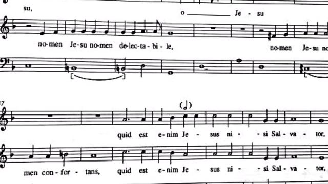O Bone Jesu - Claudio Monteverdi (score) смотреть онлайн