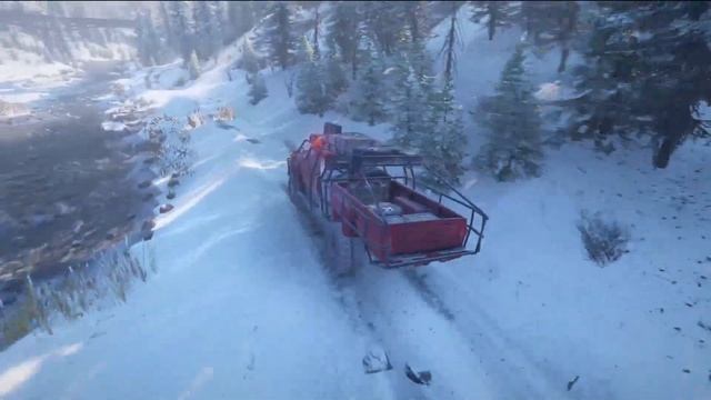 Try This Truck! Ford F 750 Three Minute Review! SnowRunner смотреть онлайн