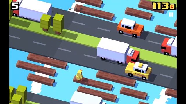 Crossy Road игра на Андроид и iOS смотреть онлайн