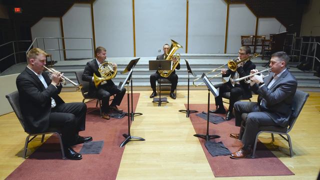 Johann Sebastian Bach - Prelude and fugue in E minor BWV 555 | Apex Brass смотреть онлайн