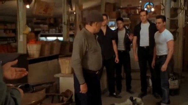 Second Hand Lions Bar FIGHT Scene