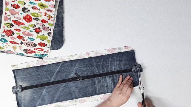 diy/청바지 리폼/리폼/가방만들기/denim tote bag tutorial/tote bag sewing tutorial/diy jeans bag hand sewing/청바지가 смотреть онлайн
