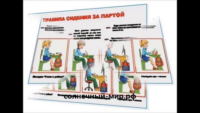 Видео обзор - Таблица Правила сидения за партой (1000*1400 винил) смотреть онлайн