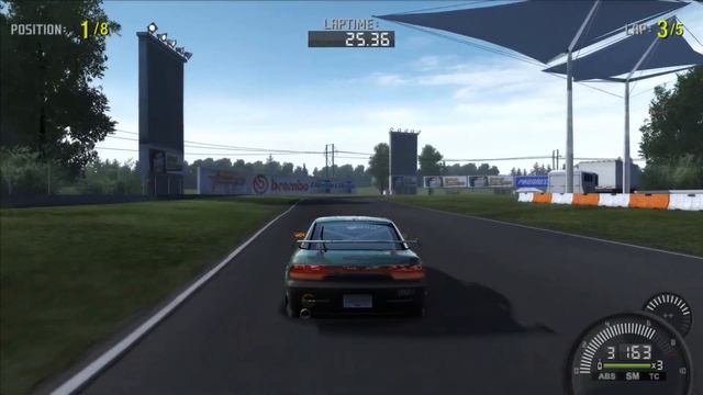 NFS Pro Street race with Split/Second music смотреть онлайн