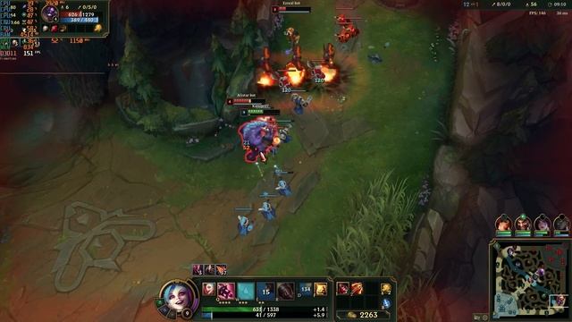 League of Legends on Core i5-3470 3.2GHz HD 7770 1080p смотреть онлайн