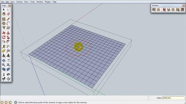 Уроки по SketchUp. Ландшафт. Урок 1