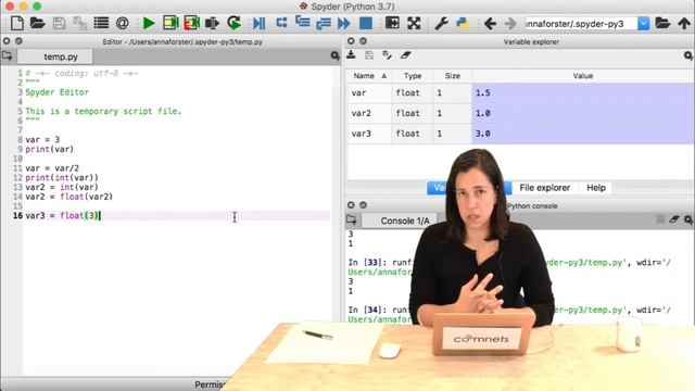 Video 7-4: Variablentypen in Python смотреть онлайн