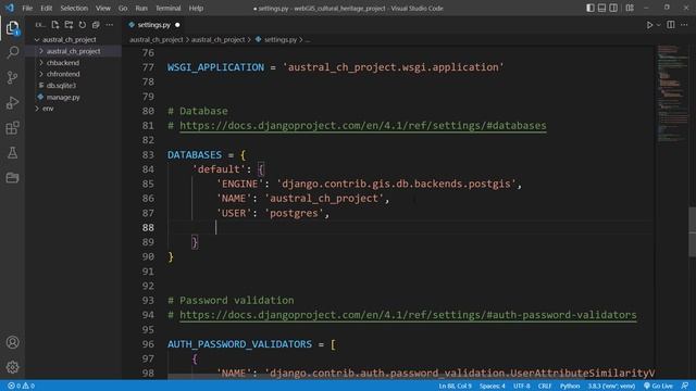 Leaflet (Leaflet js) and GeoDjango Tutorial #26 -Connecting Geodjango project into a POSTGIS смотреть онлайн