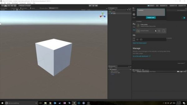 Let's Learn Unity: Unity Collaborate (Unity 5.5.1)