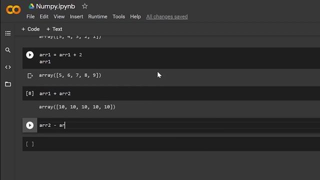 Array Operations In NumPy смотреть онлайн