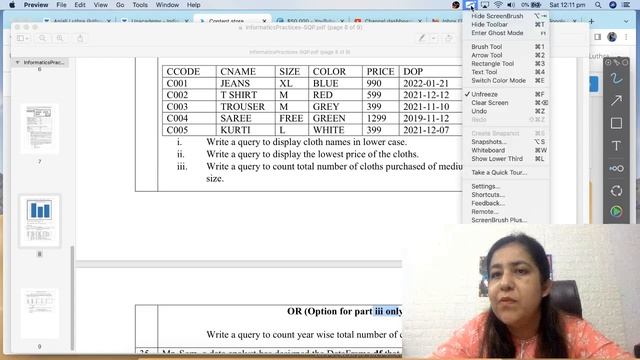 Informatics Practices Sample Paper 1, Section E (Case Study Based Questions) 4 Marks Class 12 CBSE смотреть онлайн