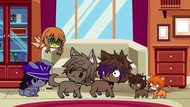 If The Afton Family turn into their favorite Pets || The Afton Family Gacha Club смотреть онлайн