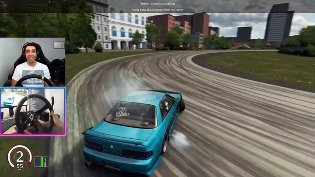 Drifting With MOZA R5 Assetto Corsa смотреть онлайн