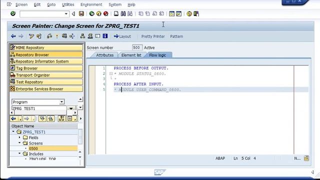 Button Creation - SAP ABAP смотреть онлайн