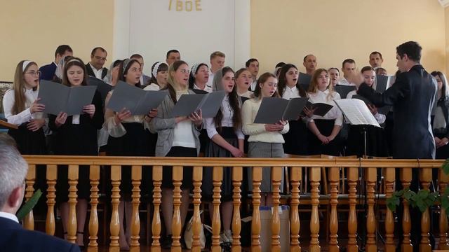 Объединенный хор - Радость беспредельна - Региональное пасхальное служение 2019 смотреть онлайн
