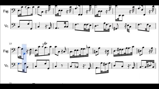 Galliard 6 Sonatas para fagot. Sonata 1 completa VERSIÓN DÚO смотреть онлайн