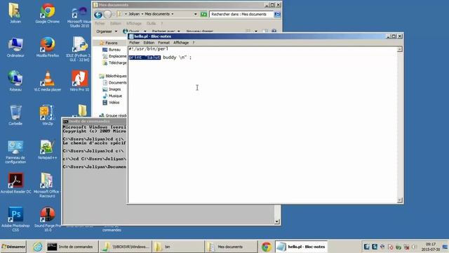 tuto Perl 5 - run code on windows 7 смотреть онлайн