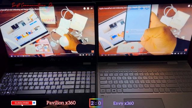 HP Pavilion x360 VS HP Envy x360 смотреть онлайн