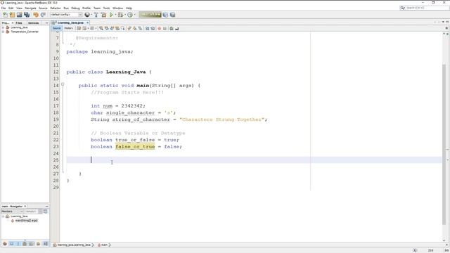 LEARNING JAVA: Boolean Datatype смотреть онлайн