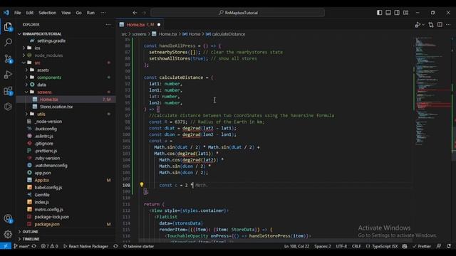 React-Native and Mapbox | Display Nearby Stores смотреть онлайн