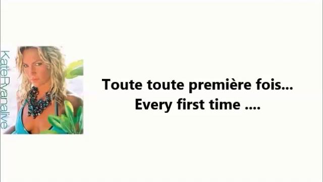 Kate Ryan Toute Première Fois: English/French Lyrics Paroles смотреть онлайн