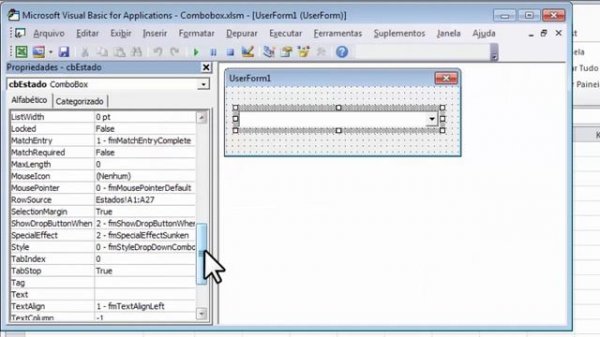 Excel VBA Combobox