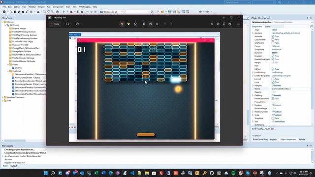 Brick Breaking Demo with Skia4Delphi and Ian Barker смотреть онлайн