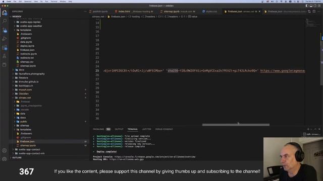 Firebase Hosting - Some Advanced Stuff #live смотреть онлайн