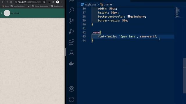 Whatsapp Clone using HTML and CSS || Part -1 || B CODER смотреть онлайн
