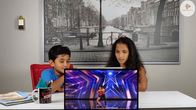 Kids React to America's Got Talent | Bad Salsa | Dynamic R's смотреть онлайн