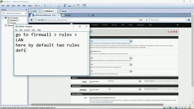 pfsense 2.4.1 firewall rules for allow or deny internet access смотреть онлайн