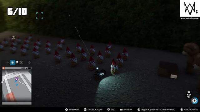 Watch Dogs 2 - секретный костюм Маркус и 10 гномов смотреть онлайн