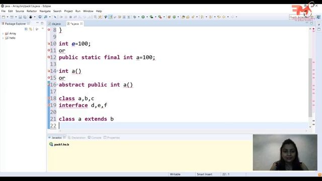 #45 Introduction to Interface in Java | Class Vs. Interface | Example of Interface | CORE JAVA смотреть онлайн