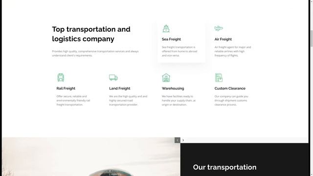 Transflash - Transportation and Logistics Figma Template packaging and storage 15 смотреть онлайн