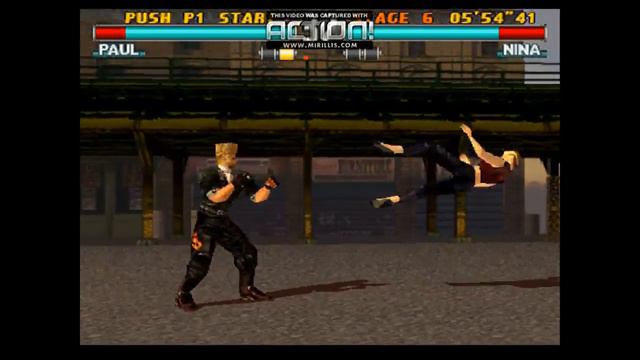 Tekken 3 Arcade Mode - Nina смотреть онлайн