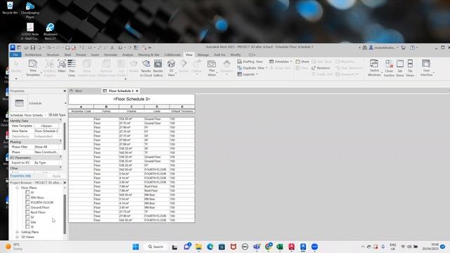 How to export Quantity of Material from Revit to Excel смотреть онлайн