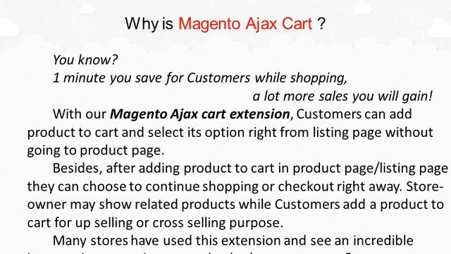 Magento Ajax Cart (shopping cart) by Magestore смотреть онлайн