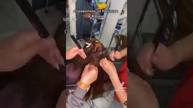 распутывание колтуна на волосах смотреть онлайн