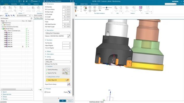 NX CAM Tutorial | How to create 3D tools in a snap ? смотреть онлайн