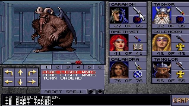 Let's Play Eye of the Beholder II: The Legend of Darkmoon (Amiga AGA - Blind), Part 35 смотреть онлайн