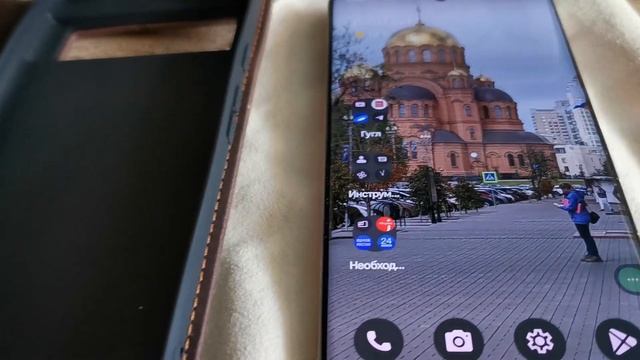 Чехол-книжка из кожи для Google pixel 6 pro смотреть онлайн