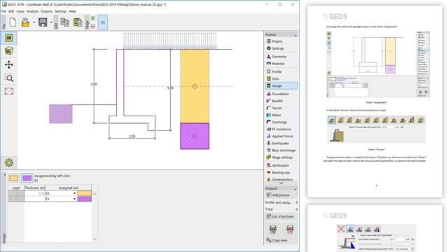 Support And Documentation For The GEO5 Software